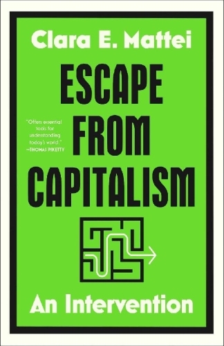 Buchcover und Innenansicht für das Buch: Escape from Capitalism