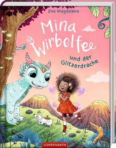 Buchcover und Innenansicht für das Buch: Mina Wirbelfee (Bd. 4)