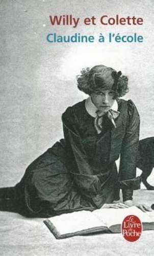 Buchcover und Innenansicht für das Buch: Claudine à l'école