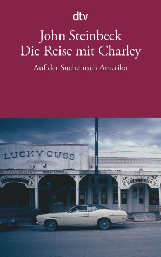 Buchcover und Innenansicht für das Buch:  >Travels with Charley<