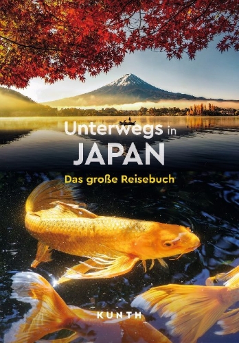 Buchcover und Innenansicht für das Buch: KUNTH Unterwegs in Japan