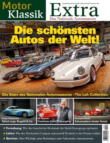 Buchcover und Innenansicht für das Buch: Motor Klassik Extra - The Loh Collection