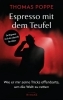 Buchcover und Innenansicht für das Buch: Espresso mit dem Teufel