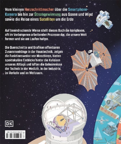 Buchcover und Innenansicht für das Buch: Das große Buch der Technik