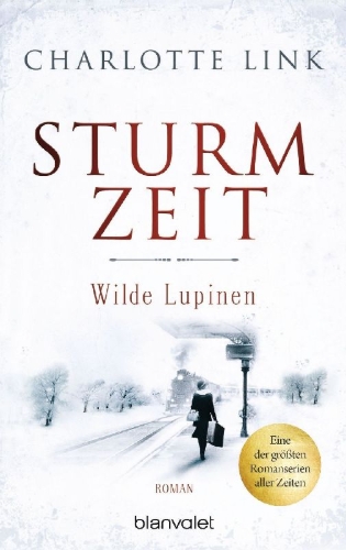 Buchcover und Innenansicht für das Buch: Sturmzeit - Wilde Lupinen