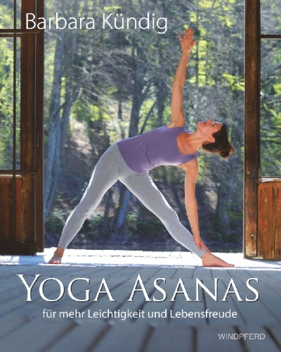 Buchcover und Innenansicht für das Buch: Yoga Asanas