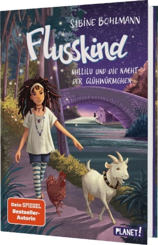 Buchcover und Innenansicht für das Buch: Wummelies wunderbare Welt, Band 05: Die Nacht der Glühwürmchen