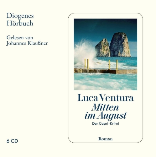 Buchcover und Innenansicht für das Buch: Mitten im August