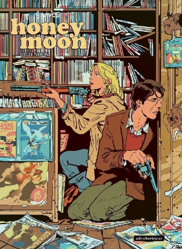 Buchcover und Innenansicht für das Buch: Honeymoon