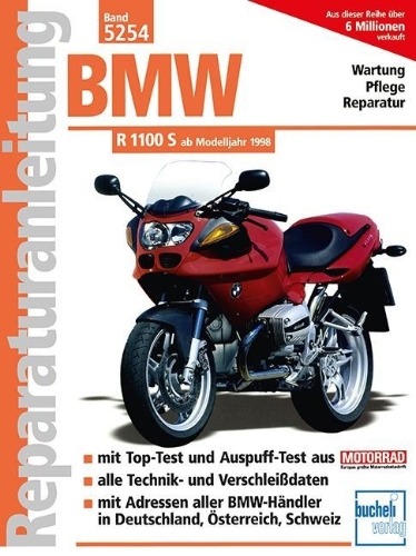 Buchcover und Innenansicht für das Buch: BMW R 1100 S ab Modelljahr 1998