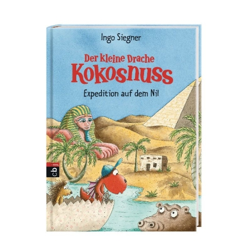 Buchcover und Innenansicht für das Buch: Der kleine Drache Kokosnuss 23 - Expedition auf dem Nil
