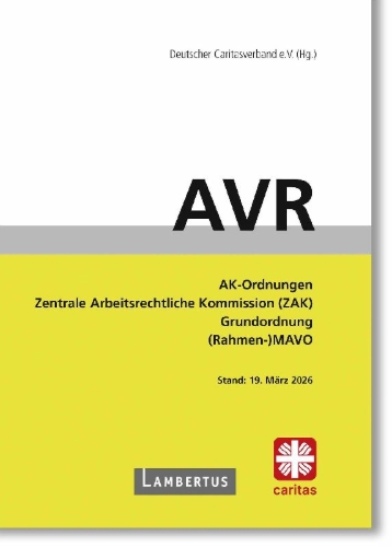 Buchcover und Innenansicht für das Buch: AVR Buchausgabe 2026