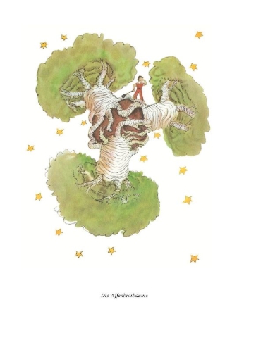 Buchcover und Innenansicht für das Buch: Der Kleine Prinz - Das Lesebuch