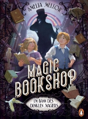 Buchcover und Innenansicht für das Buch: The Grandest Bookshop in the World