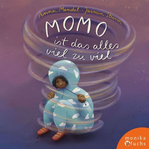 Buchcover und Innenansicht für das Buch: Momo ist das alles viel zu viel