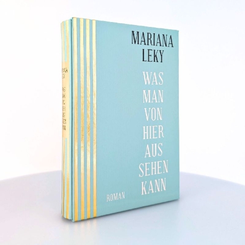 Buchcover und Innenansicht für das Buch: Was man von hier aus sehen kann