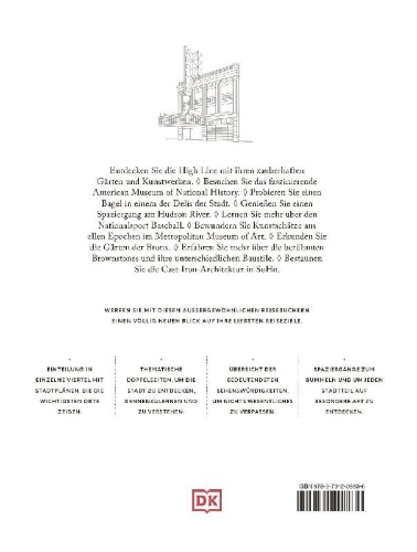 Buchcover und Innenansicht für das Buch: New York. Eine Augenreise