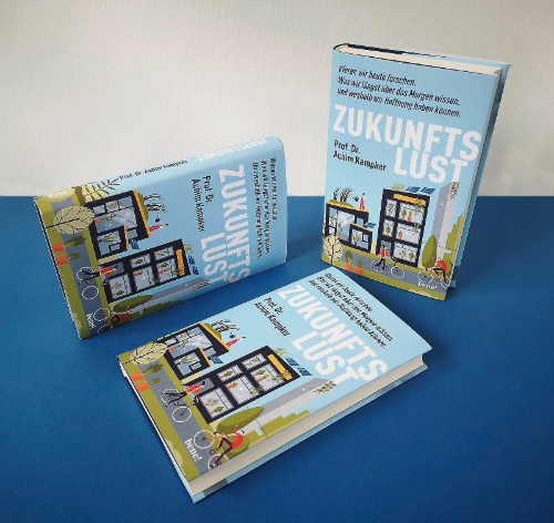 Buchcover und Innenansicht für das Buch: Zukunftslust