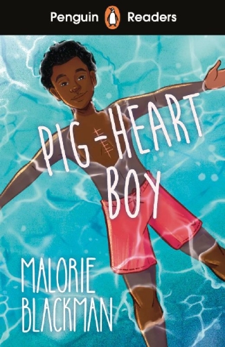 Buchcover und Innenansicht für das Buch: Pig-Heart Boy