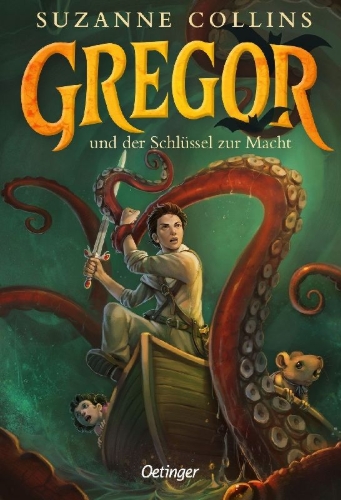 Buchcover und Innenansicht für das Buch: Gregor and the Prophecy of Bane