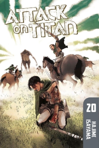Buchcover und Innenansicht für das Buch: Attack on Titan 20