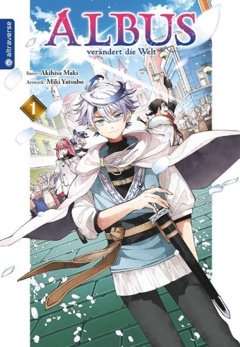 Buchcover und Innenansicht für das Buch: Kaiten no Albus 01