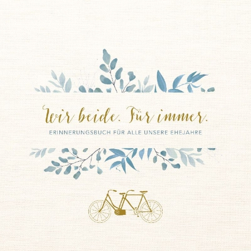 Buchcover und Innenansicht für das Buch: Wir beide. Für immer.