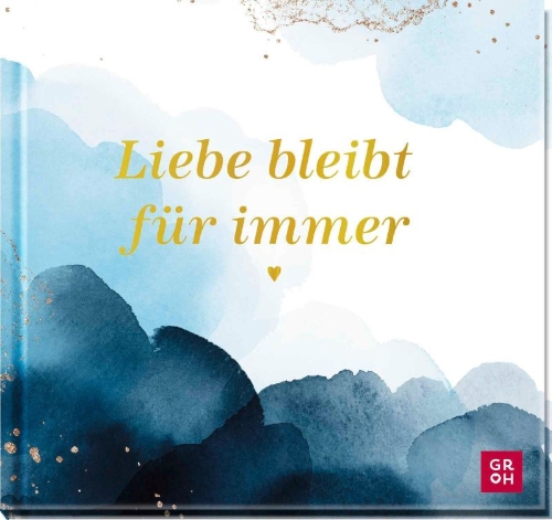 Buchcover und Innenansicht für das Buch: Liebe bleibt für immer