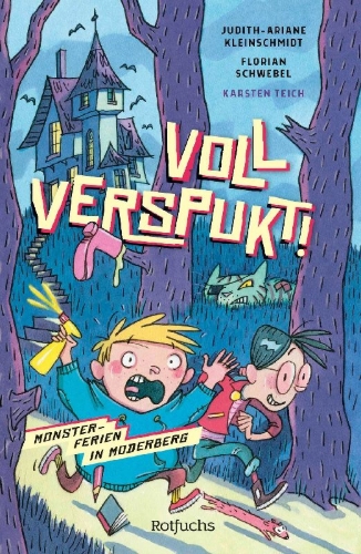 Buchcover und Innenansicht für das Buch: Voll verspukt!