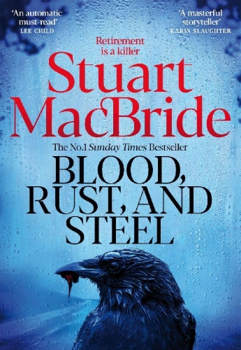 Buchcover und Innenansicht für das Buch: Blood, Rust and Steel