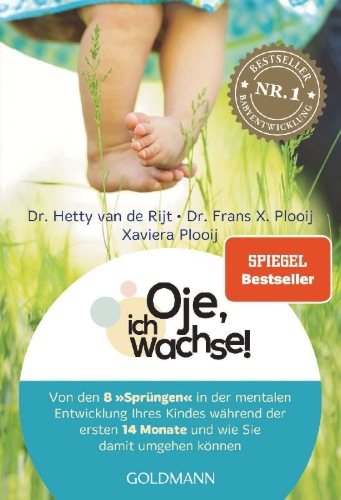 Buchcover und Innenansicht für das Buch: Oei, ik groei!