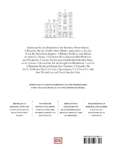 Buchcover und Innenansicht für das Buch: London. Eine Augenreise