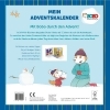 Buchcover und Innenansicht für das Buch: Mein Adventskalender Bobo Siebenschläfer