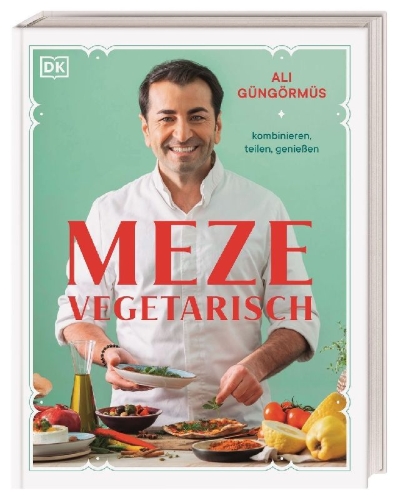 Buchcover und Innenansicht für das Buch: Meze vegetarisch