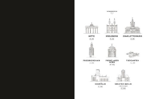 Buchcover und Innenansicht für das Buch: Berlin. A visual journey