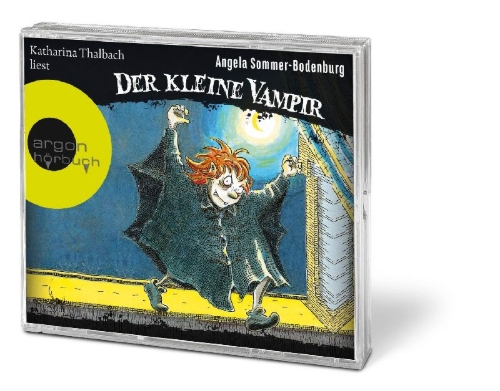 Buchcover und Innenansicht für das Buch: Der kleine Vampir