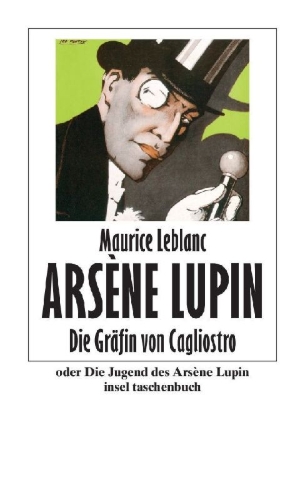 Buchcover und Innenansicht für das Buch: La Comtesse de Cagliostro, 1924