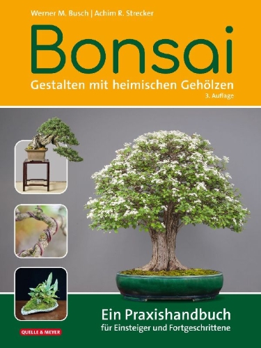 Buchcover und Innenansicht für das Buch: Bonsai - Gestalten mit heimischen Gehölzen