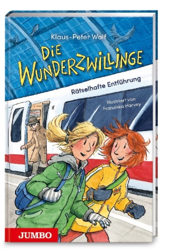 Buchcover und Innenansicht für das Buch: Die Wunderzwillinge 04. Rätselhafte Entführung
