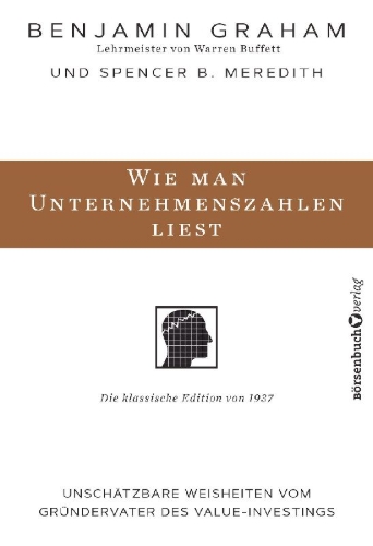 Buchcover und Innenansicht für das Buch: The Interpretation of financial statements (Benjamin Graham)