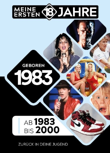 Buchcover und Innenansicht für das Buch: Geboren 1983