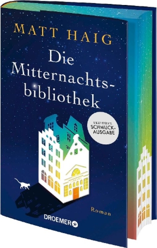 Buchcover und Innenansicht für das Buch: The Midnight Library