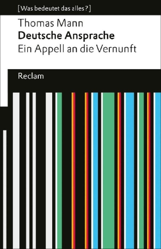 Buchcover und Innenansicht für das Buch: Deutsche Ansprache. Ein Appell an die Vernunft