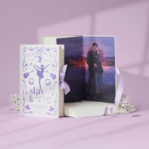 Buchcover und Innenansicht für das Buch: Stay Here - New England School of Ballet: Special Edition