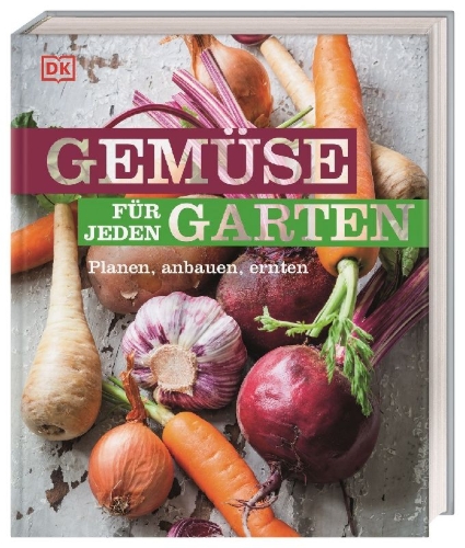 Buchcover und Innenansicht für das Buch: Gemüse für jeden Garten