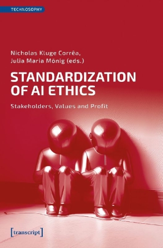 Buchcover und Innenansicht für das Buch: Standardization of AI Ethics