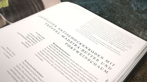 Buchcover und Innenansicht für das Buch: Der Duft von Gemüse