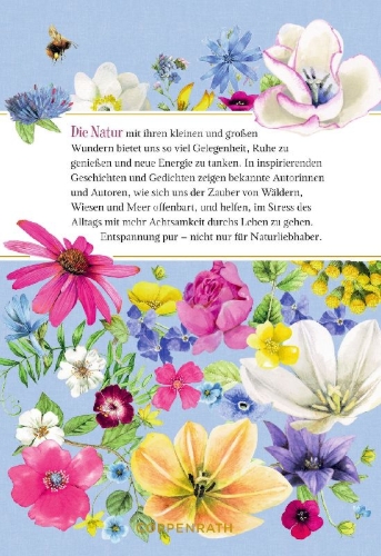 Buchcover und Innenansicht für das Buch: Nimm dir Zeit, genieße den Tag