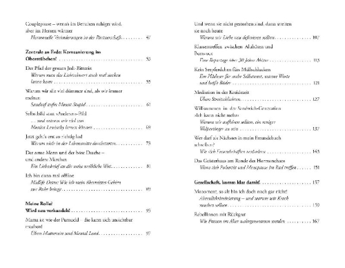 Buchcover und Innenansicht für das Buch: Bin in der Lebensmitte. Komme klar.