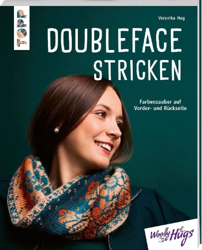 Buchcover und Innenansicht für das Buch: Doubleface stricken